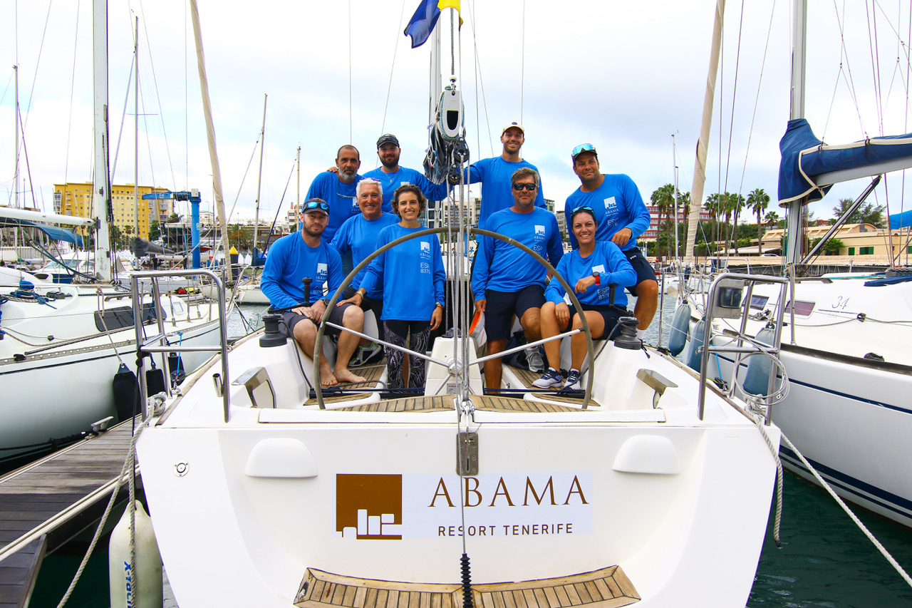 El velero Abama Resort Tenerife, patroneado por Lucio Pérez Aranaz, consigue el primer puesto en la clase ORC 3 del Trofeo Princesa de Asturias